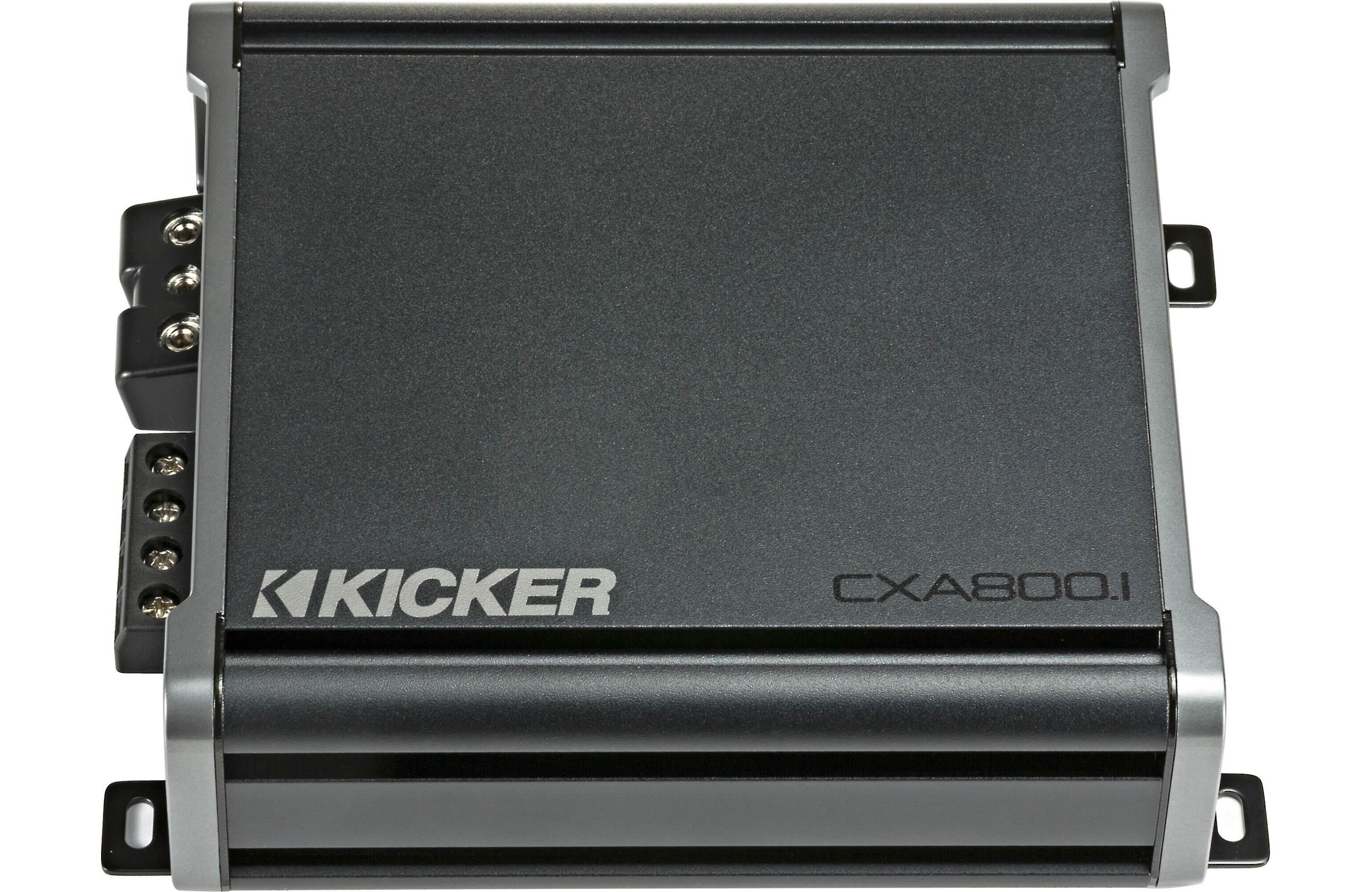 Kicker 46CXA800.1 CX Series 800 Watt Mono Class D Amplifier