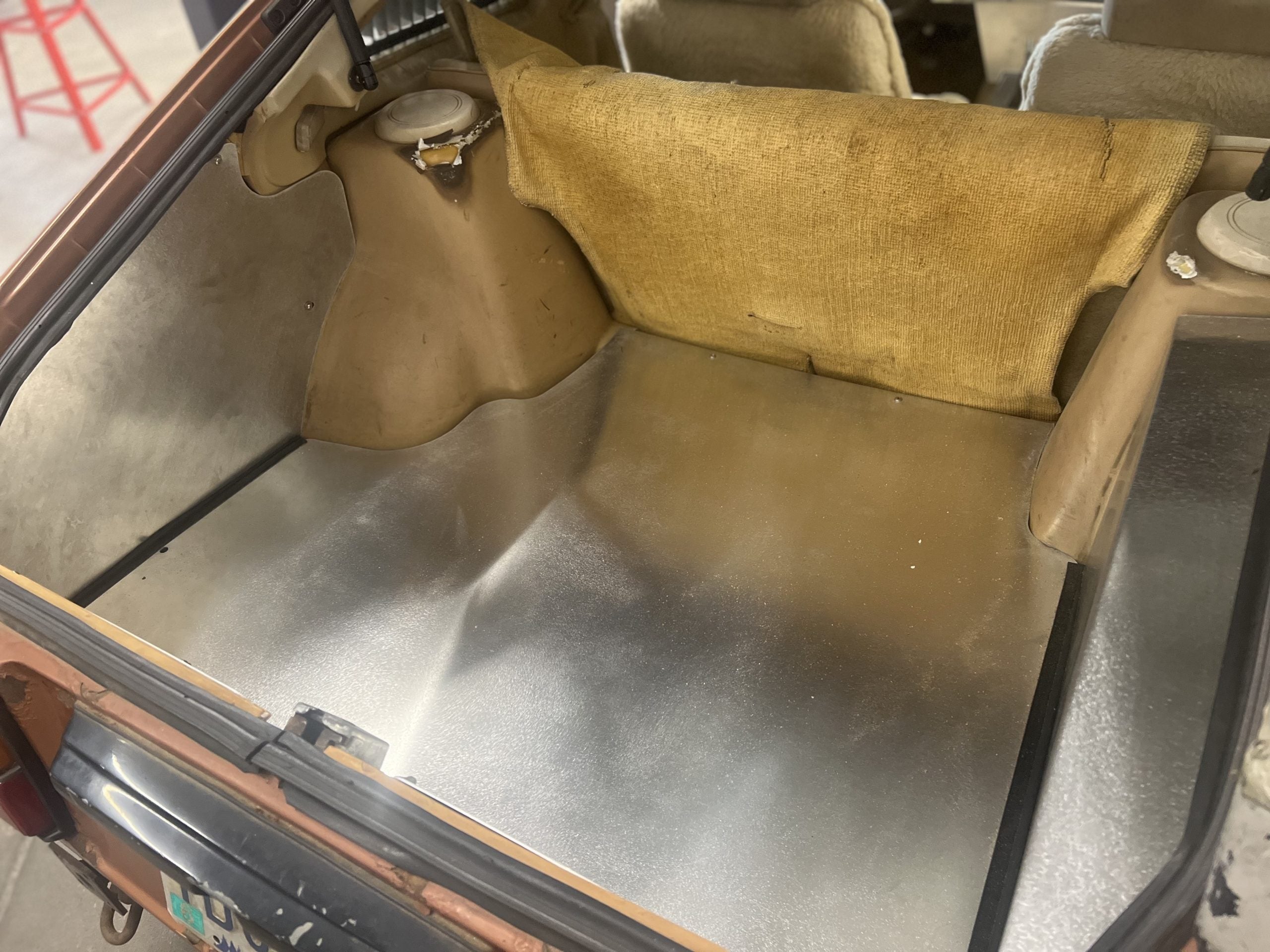 HATCH INTERIOR PANELS & SPARE TIRE COVER (2+2) | DATSUN | 280ZX