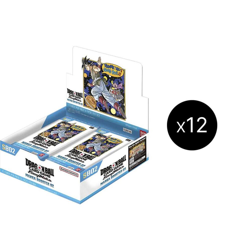 Manga Booster 02 Booster Box Case - Manga Booster 02 - Dragon Ball