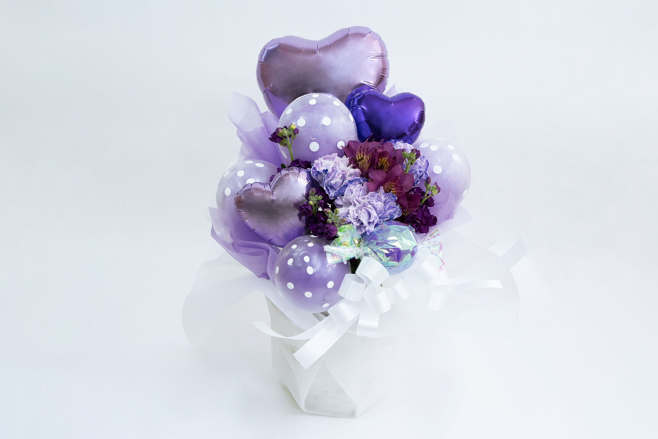 BALLOONGIFT] キャンディバルーンフラワーアレンジメント 商品詳細