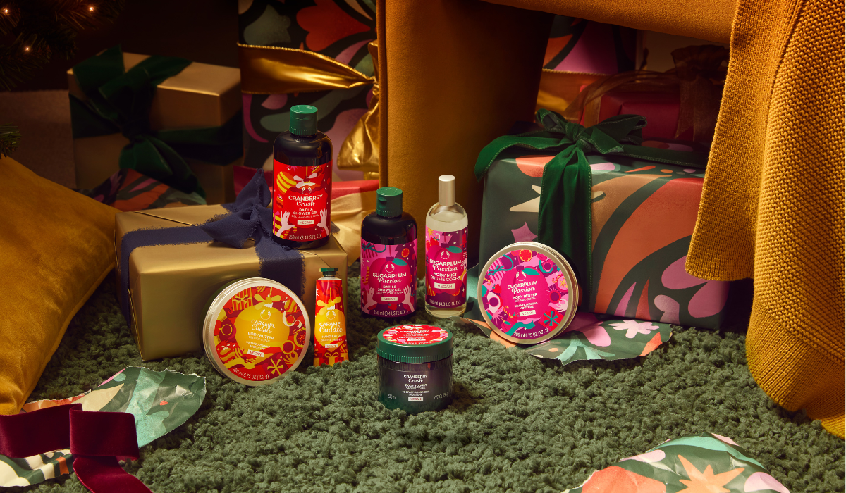 ザボディショップ×クリスマスコフレ2025】ギフトに喜ばれるボディケア