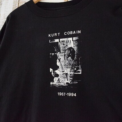 90年代 カートコバーン ニルバーナ NIRVANA 音楽 ミュージック バンT
