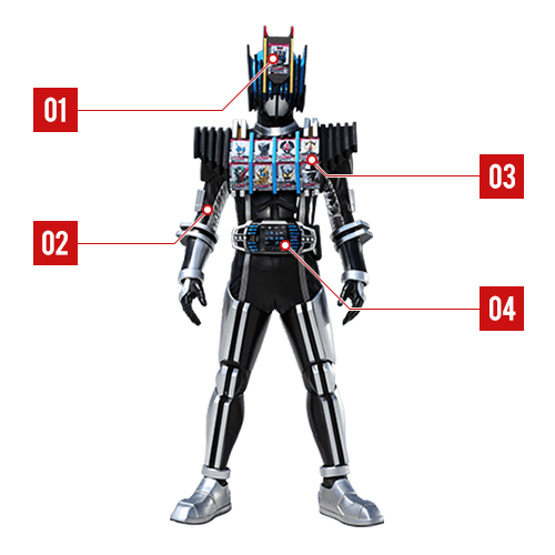 仮面ライダーディエンド コンプリートフォーム | 仮面ライダー図鑑 | 東映