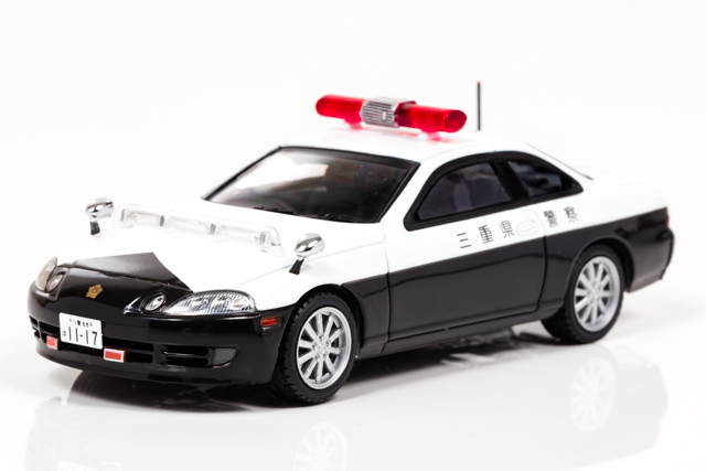 1/43 トヨタ ソアラ 2.5 GT-T 1991 三重県警察高速道路交通警察隊車両