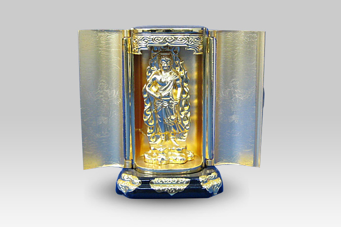 仏像 厨子入 不動明王 大越仏壇