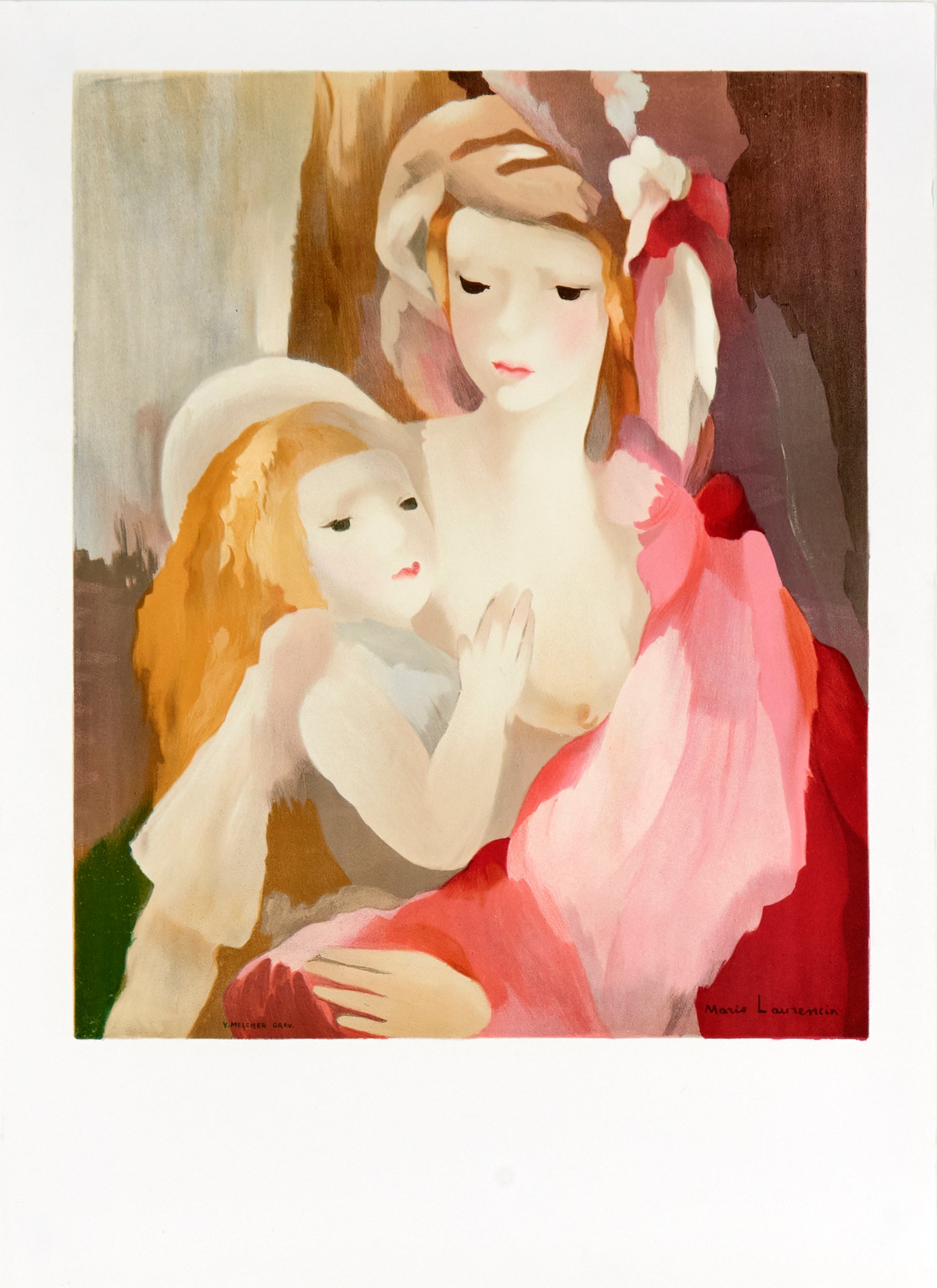 Untitled by Marie Laurencin (1980) – Mourlot Editions