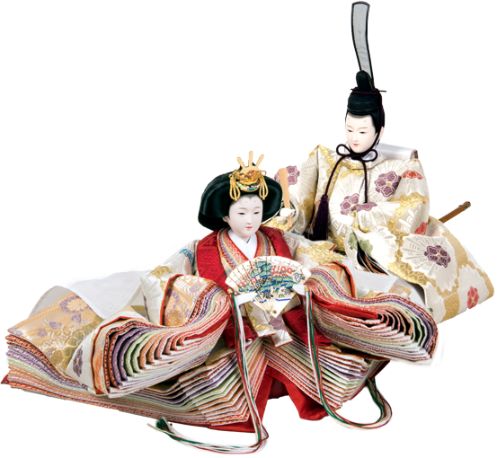 平安絵巻セット - ｜人形の月志 ｜ ひな人形・五月人形（静岡県静岡市）