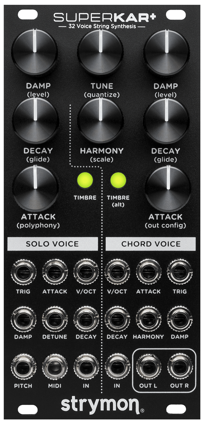 SuperKar+ 32 Voice String Synthesis - Strymon