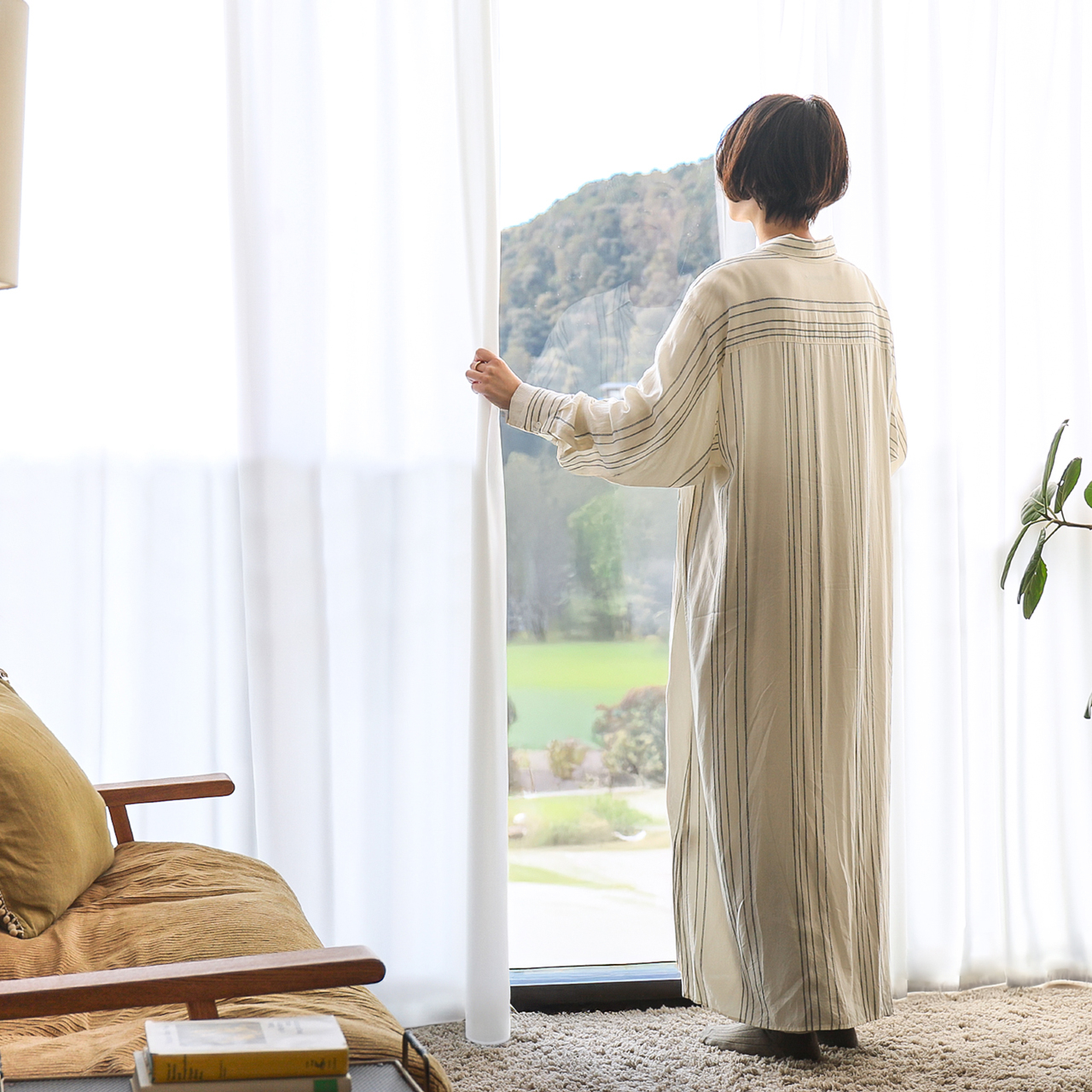 レース-UVカット99％カーテン Sunny ｜家具・インテリア通販 Re:CENO