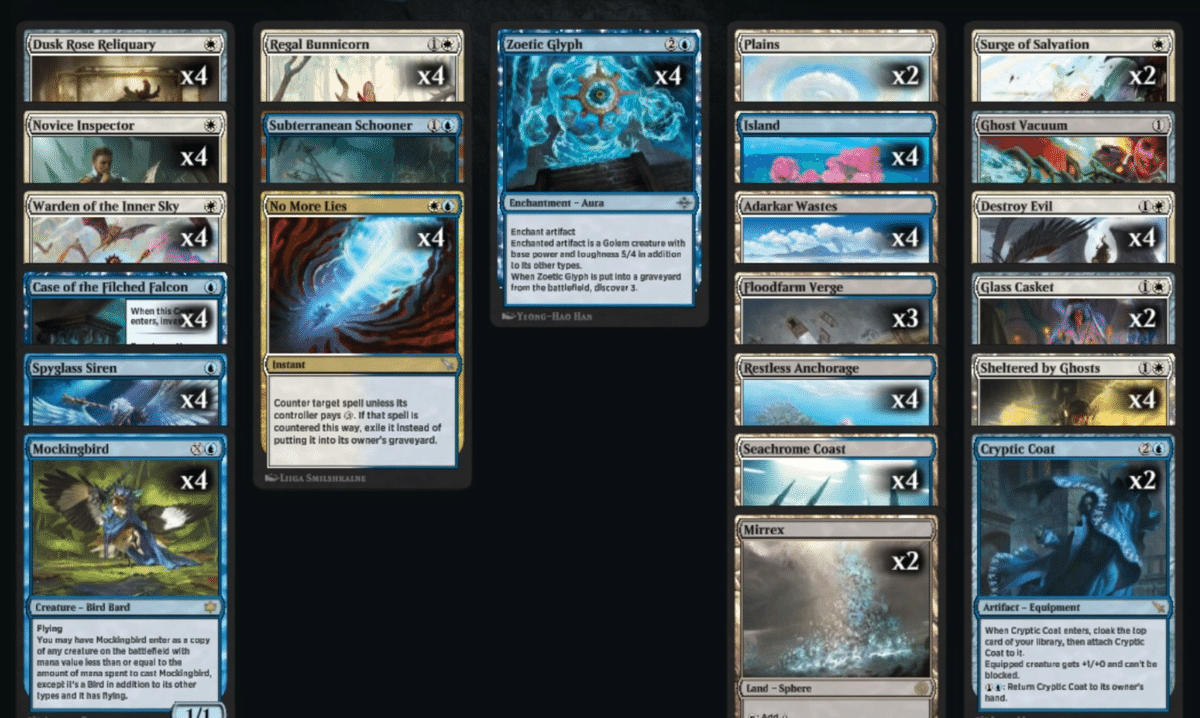 有*)様 MTG スタンダードデッキアゾリウスコントロール（ほぼfoil
