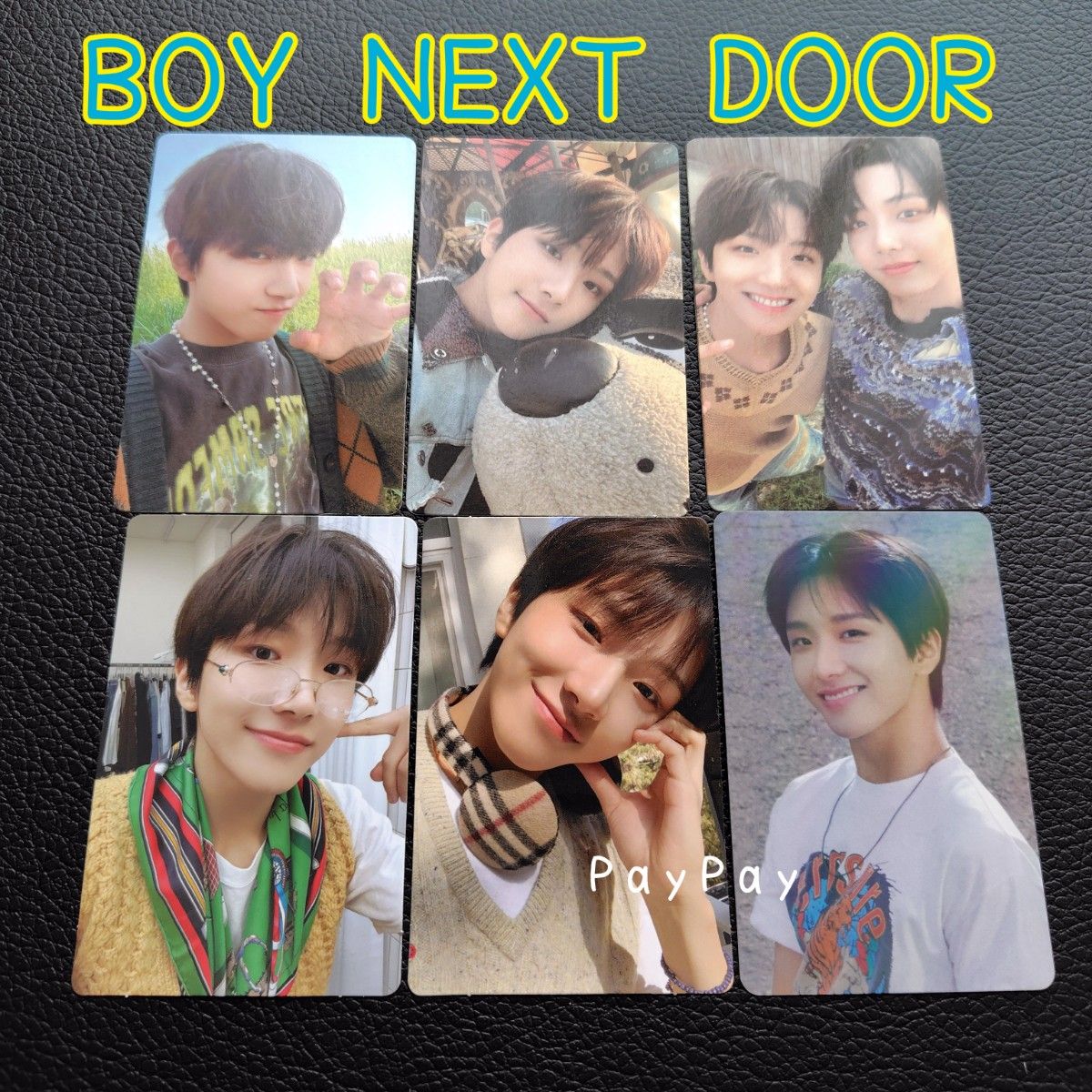 BOY NEXT DOOR ウナク トレカ WHO WHY ボネクド ボイネク アルバム封入
