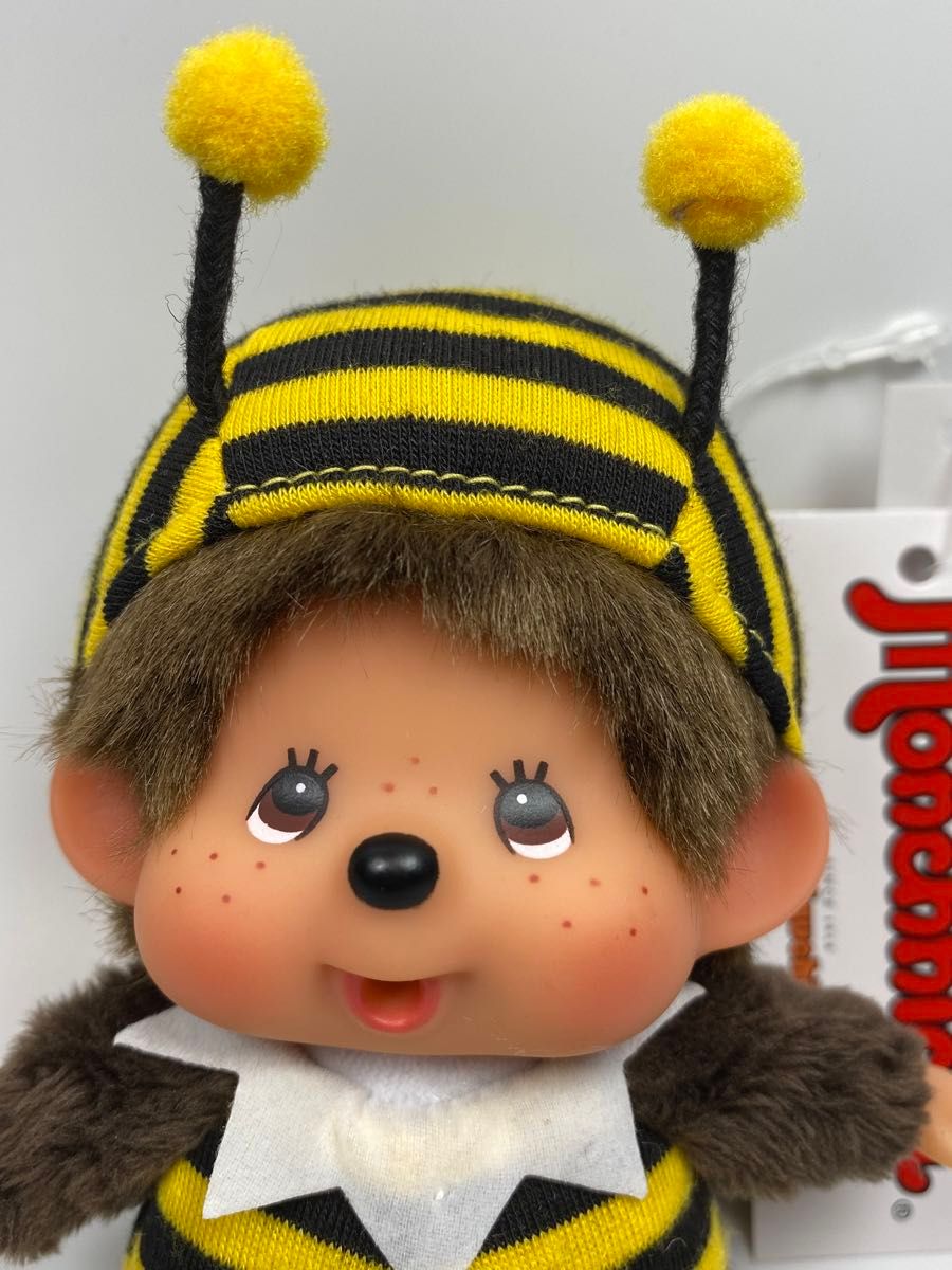 モンチッチ 顔でかS Sキーチェーン てんとう虫 ミツバチ 2体1セット