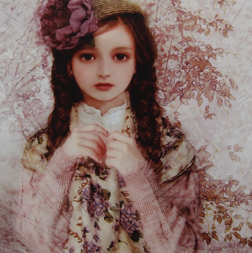 Yahoo!オークション - 横田 美晴「春を待つ」 厳選 美人画 新品高級額