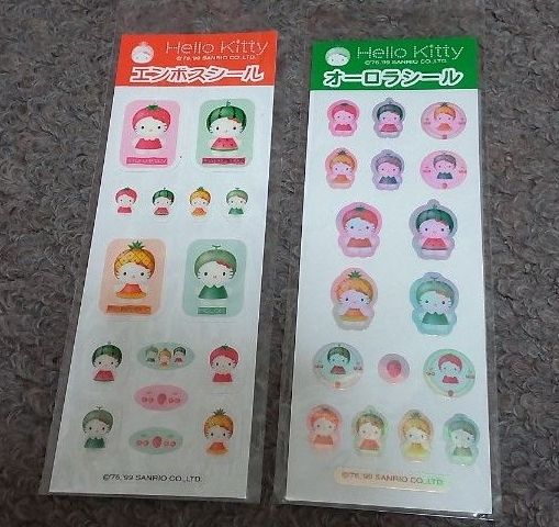 キティ シール ステッカー 10枚セット 平成レトロ レトロ 平成女児