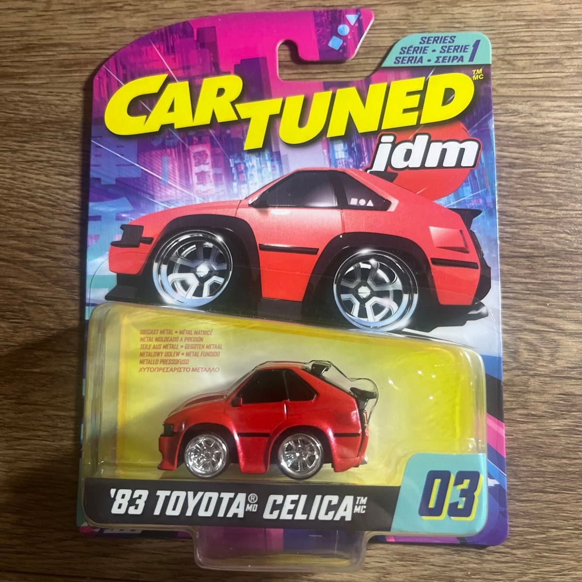 新品未使用 CAR TUNED JDM トヨタ 4種類 トヨタ CAR ダイキャスト 人気
