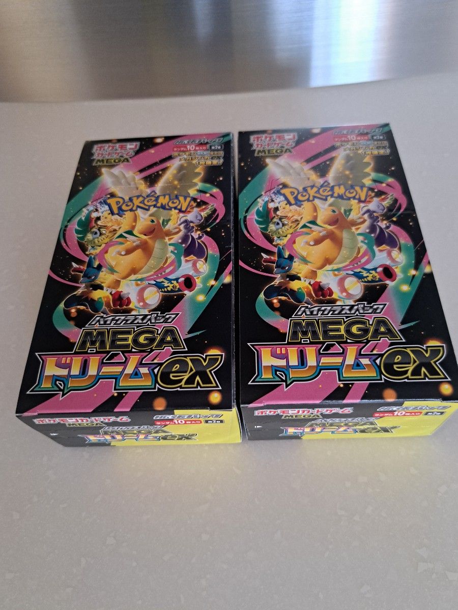 ポケモンカードゲーム MEGAドリームEX シュリンク無し シュリンクなし