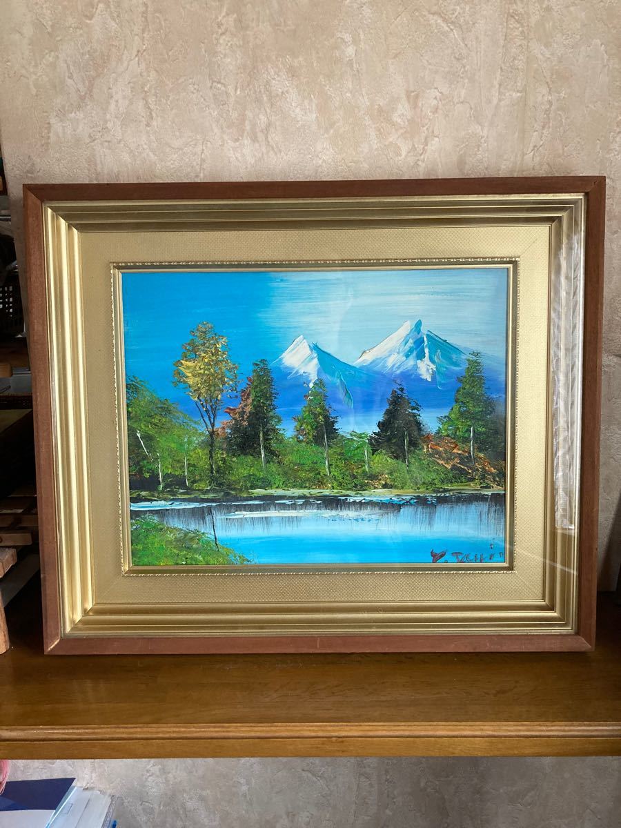作者不明 油絵 風景画 額縁付き｜Yahoo!フリマ（旧PayPayフリマ）