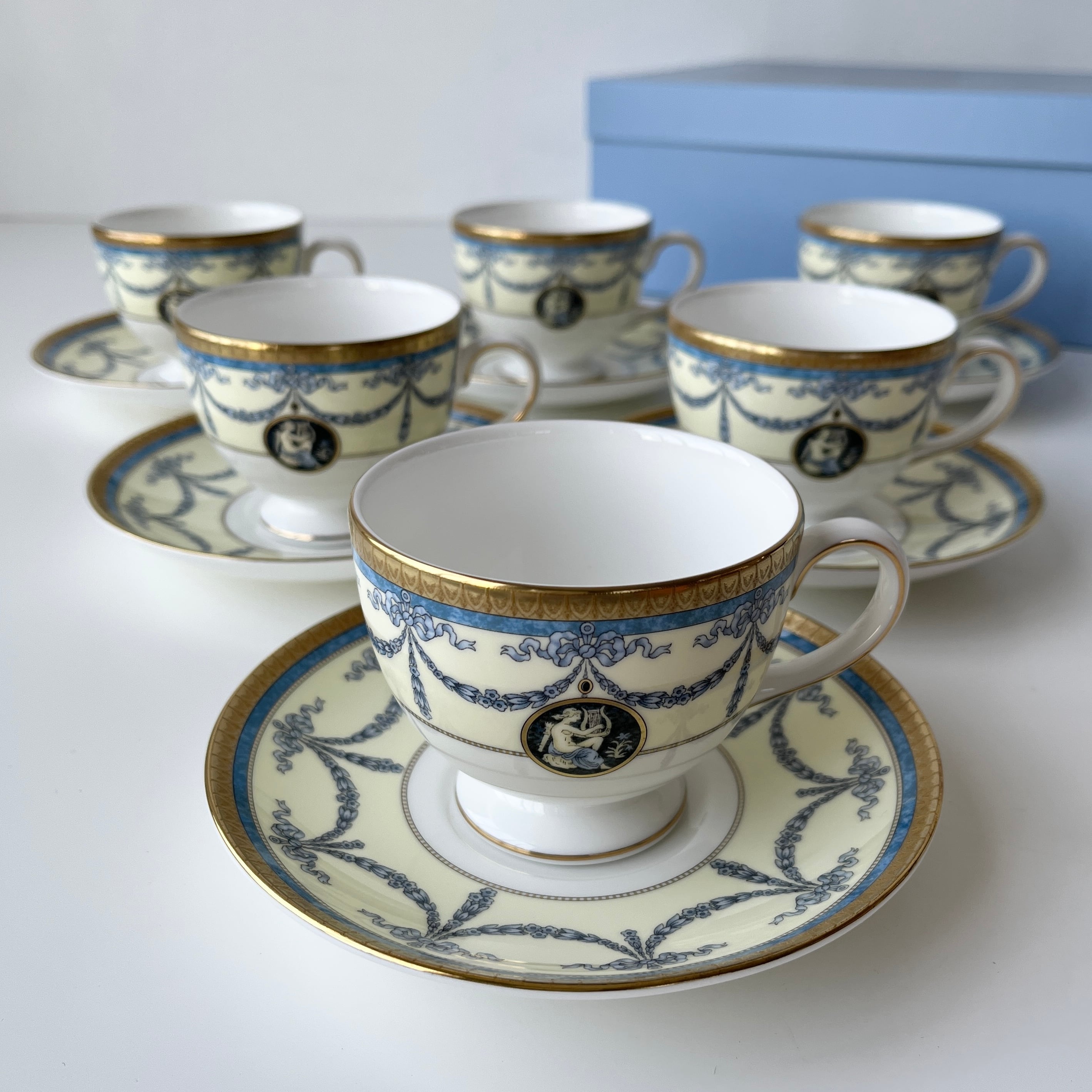 WEDGWOOD MADELEINE ウェッジウッド マデリン カップ＆ソーサー 6客