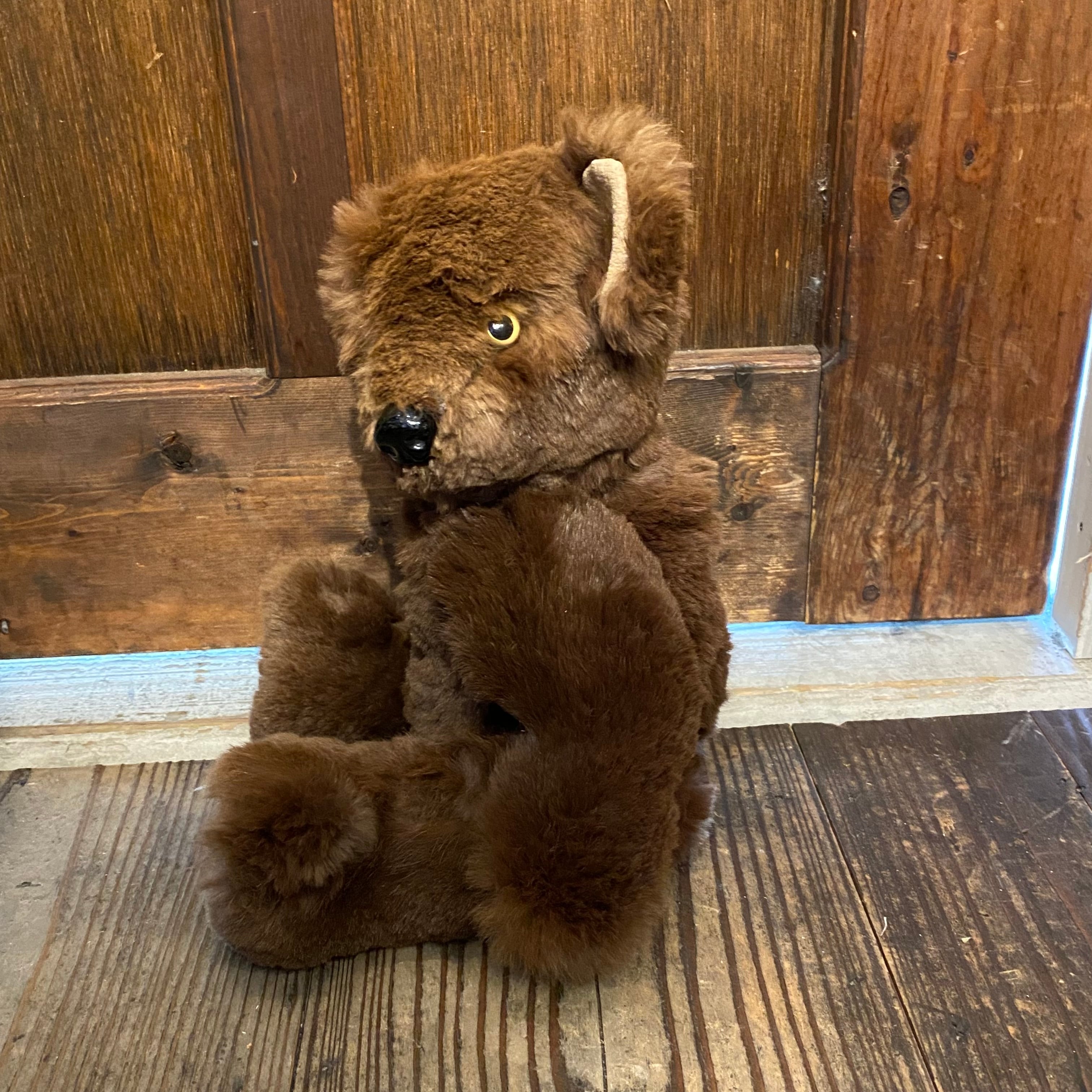 こげ茶色ふわふわくまちゃん（k21） | Antique L'armoire de TSUBAKI