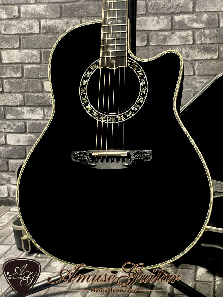 Ovation USA 1769-ADII-5 # Black 2009年製【Al Di Meola Signature
