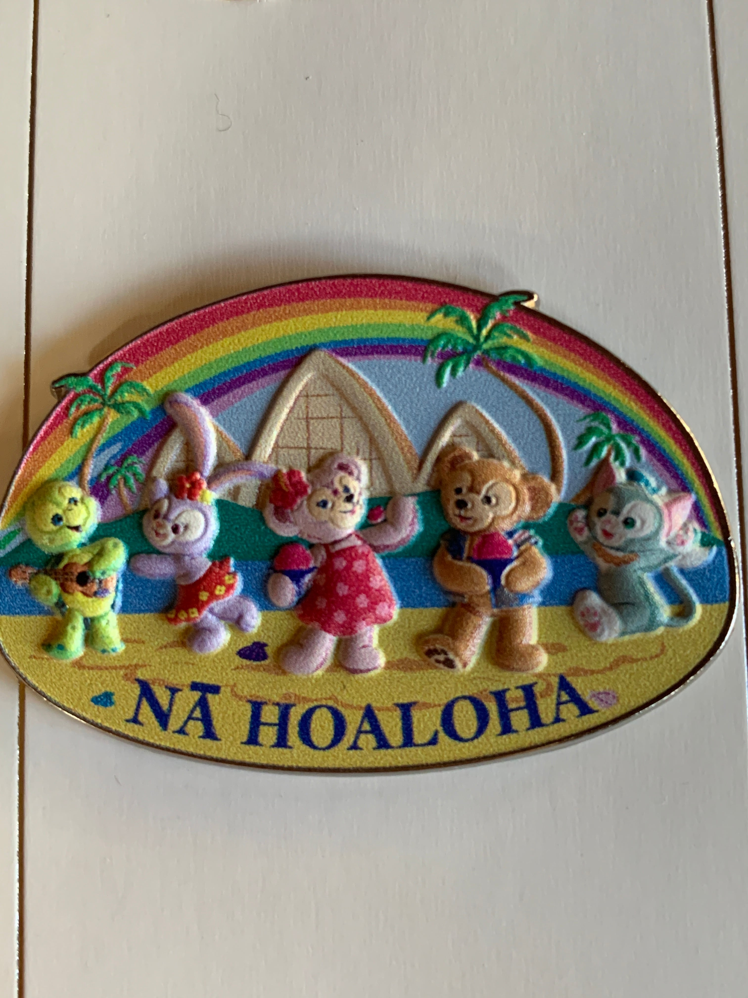 アウラニ限定☆ダッフィーと仲間達のピンバッジ | kuu pikake