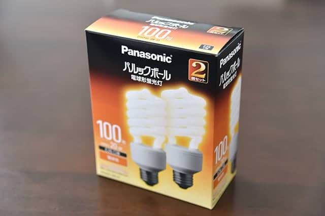 LEDはまだ高い100形26口金パナソニックのパルックボール『EFD25EL