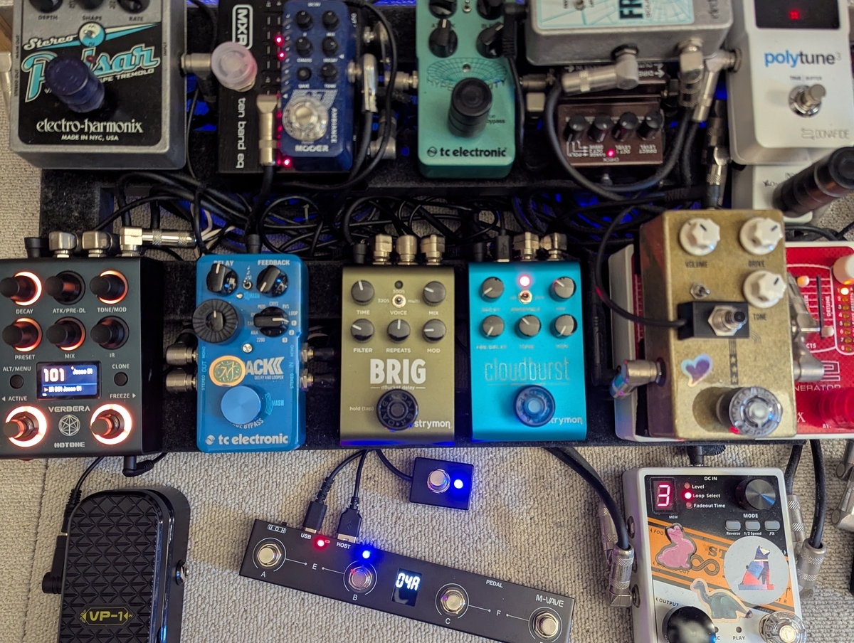 格安MIDIコン M-VAVE Chocolate Plus レビュー（STRYMON cloudburstで