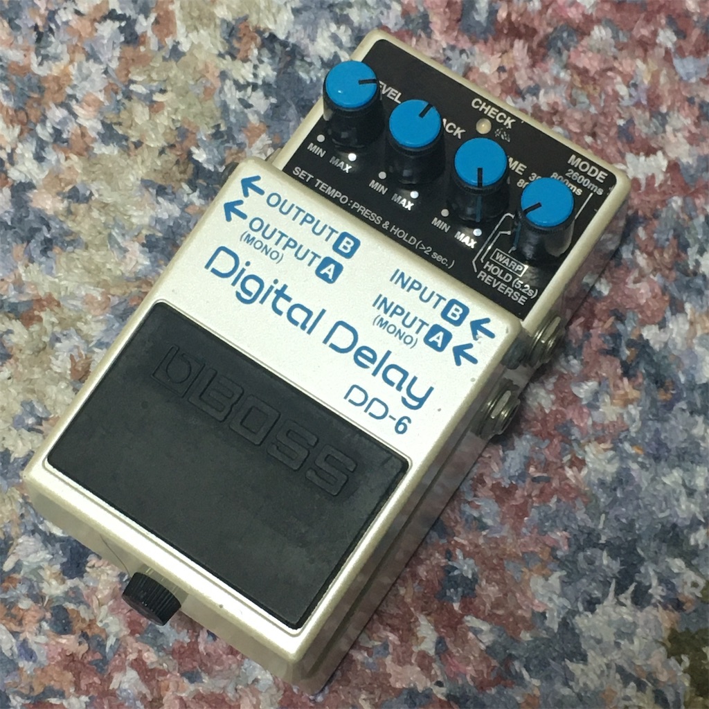 BOSS / DD-6 Digital Delay レビュー - △▽エフェクターレビューと