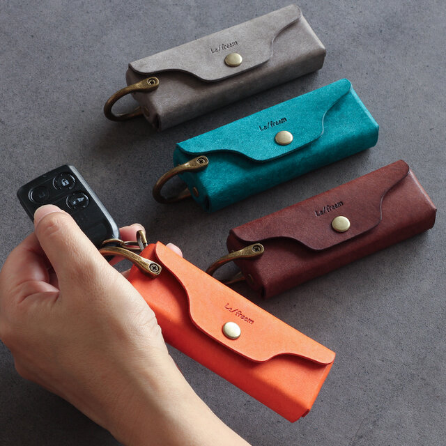 ボックス型 キーケースS Dカン付き LF-034 マルゴー レザーキーケース