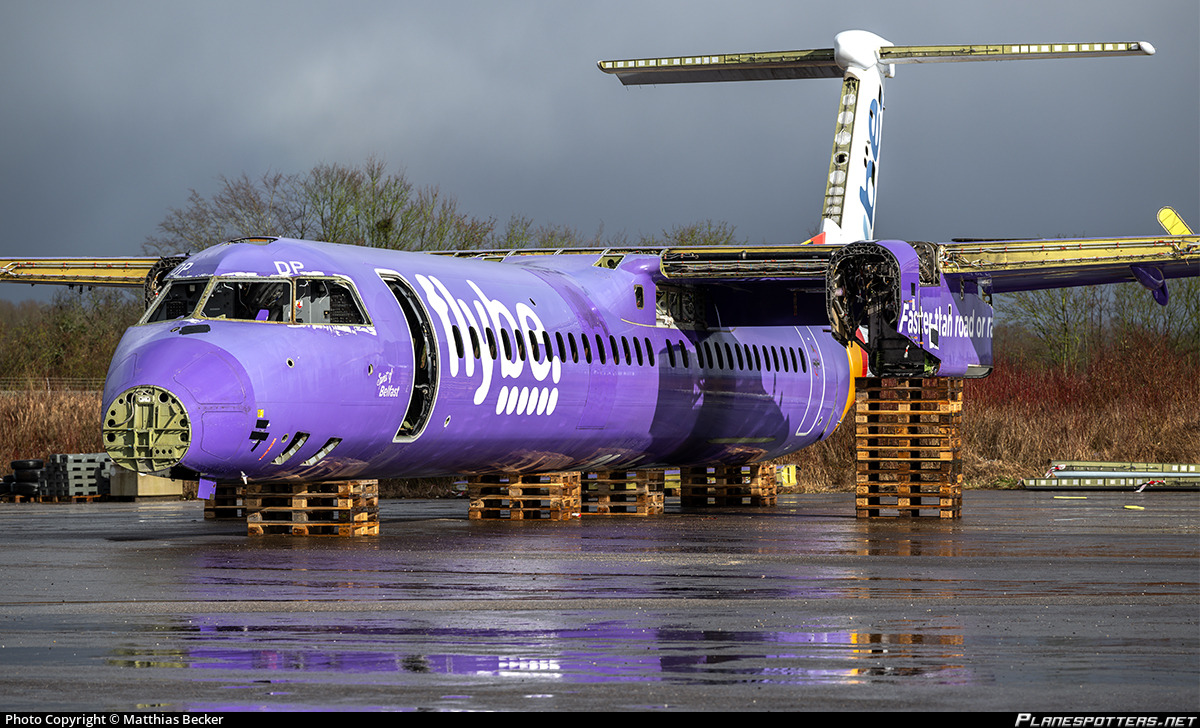 G-JEDP Flybe Bombardier DHC-8-402 Dash 8 Q400 Photo by Matthias
