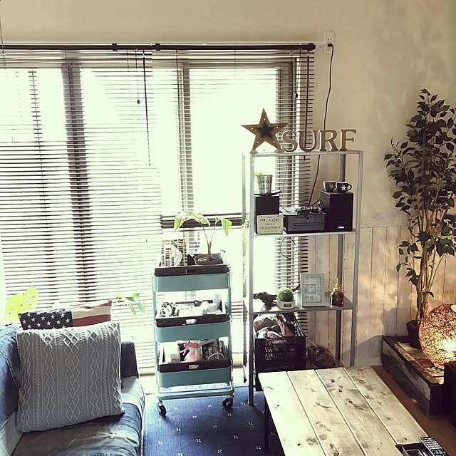 IKEA HYLLIS 3段 シェルフユニット 室内/屋外用 収納棚イケア