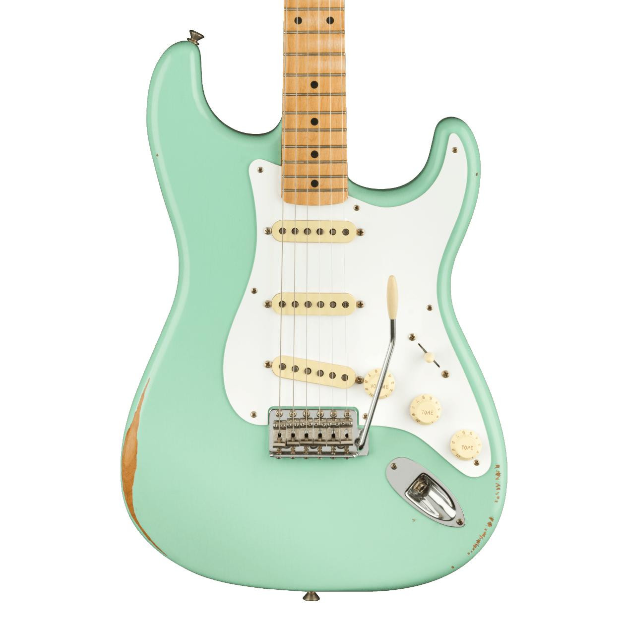 Fender Vintera Road Worn '50s Stratocaster Maple - Surf Green