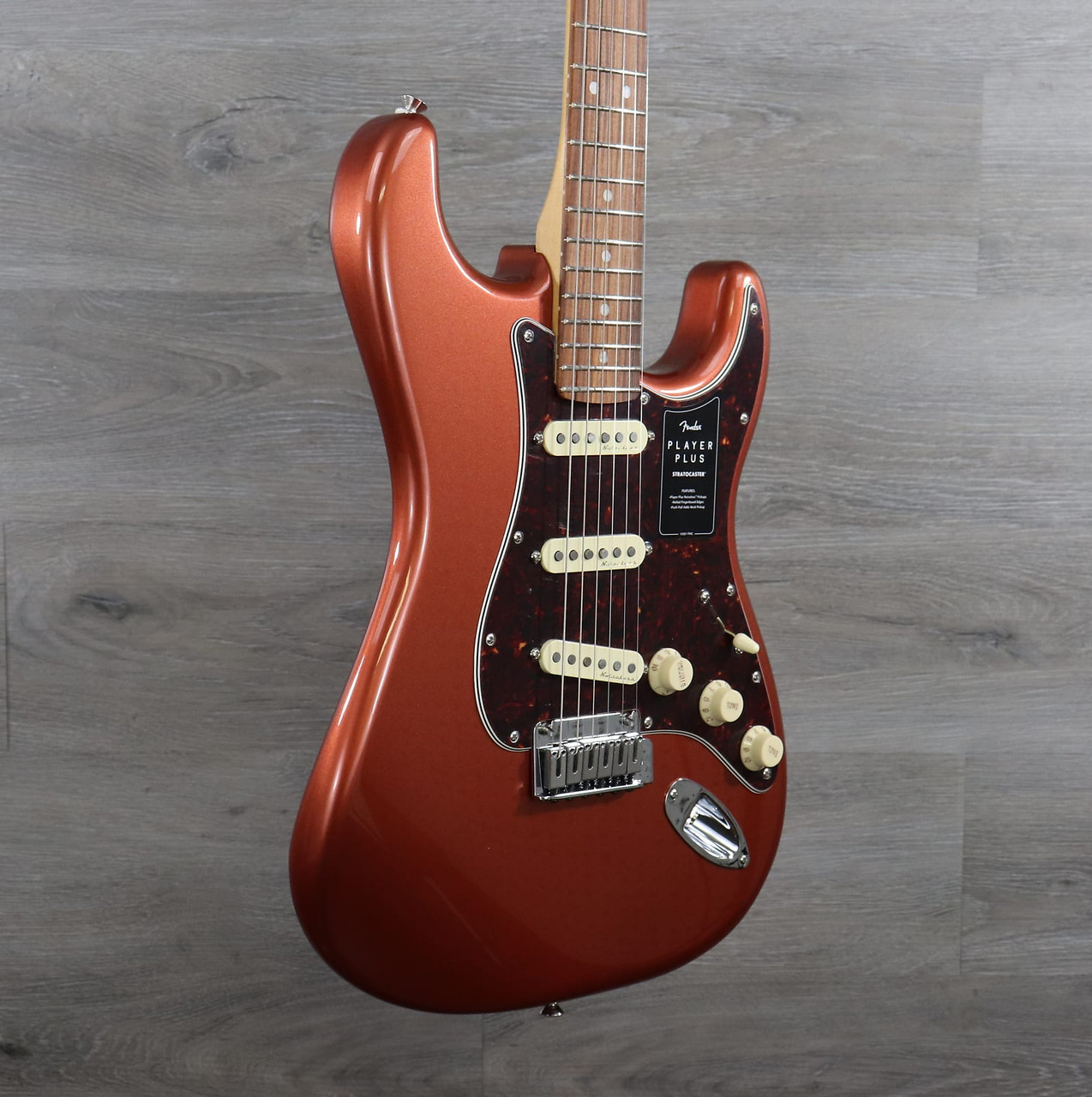Fender Player Plus Stratocaster® Aged Candy Apple Red - K&S Music