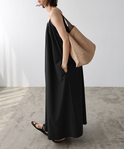 セール】水陸両用ラッシュガードロングキャミワンピース(吸水速乾/UV