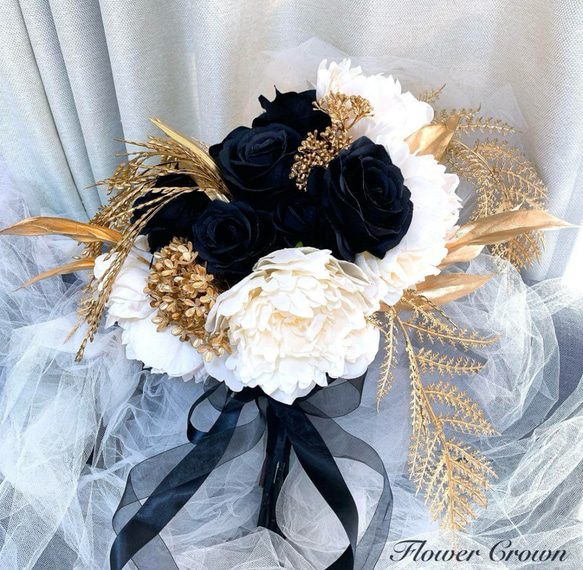 クラッチブーケ アーティフィシャルフラワーブーケ ウエディングブーケ