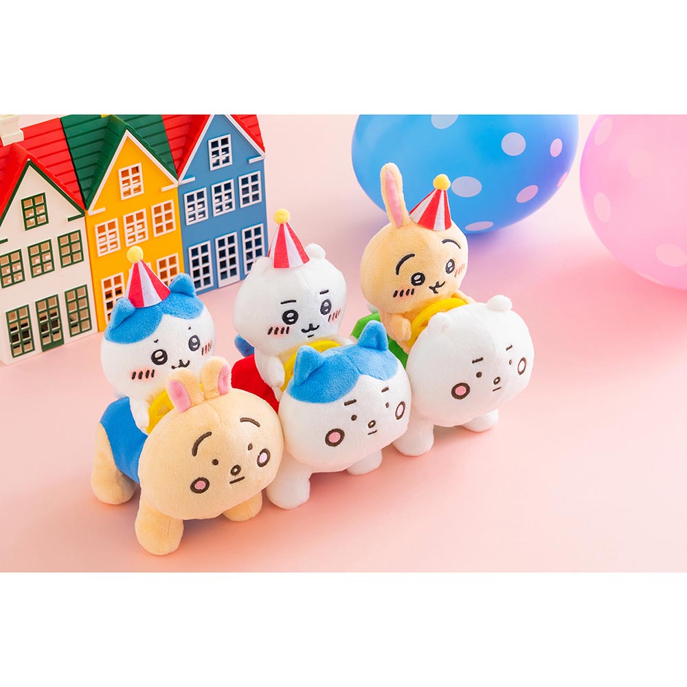ちいかわらんど ぴーぽぽぬいぐるみ（ハチワレ） | ちいかわマーケット