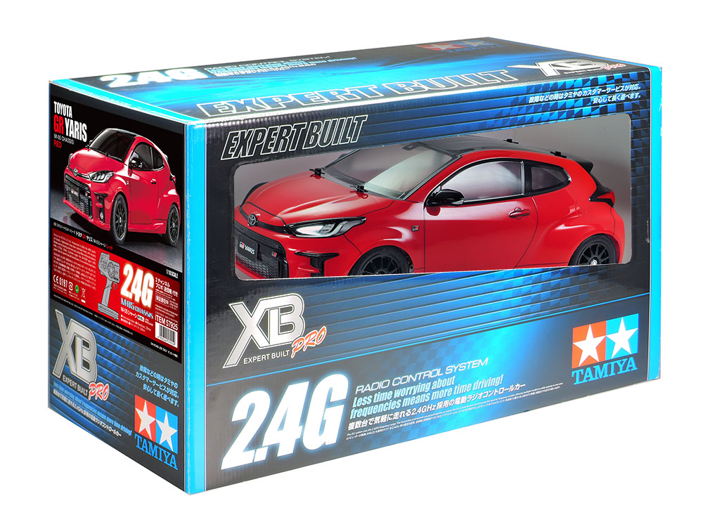 タミヤ XBシリーズ 1/10RC XB トヨタ GR ヤリス (M-05シャーシ) レッド