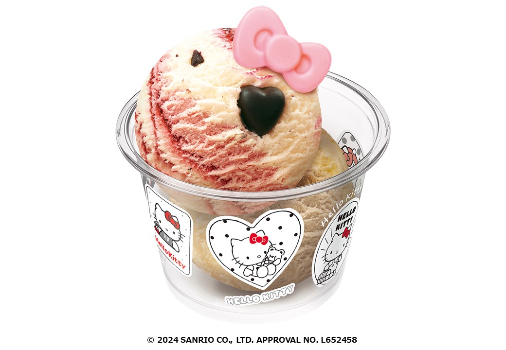 サーティワン、ハローキティコラボ「HELLO ICE CREAM！(ハロー アイス