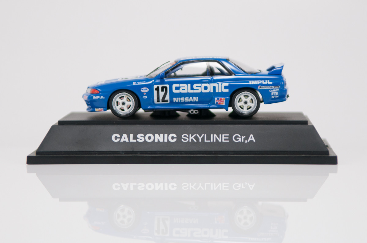 1:43 Ebbro #62 Calsonic Skyline GT-R Gr-A blue GTR BNR32 group A