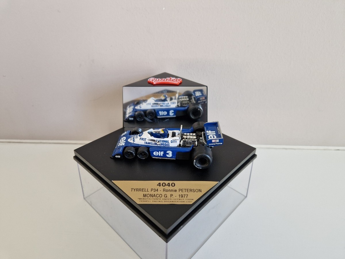 ミニカー Quartzo 4063,4064 TYRRELL003,002 1972 ミニカー Quartzo