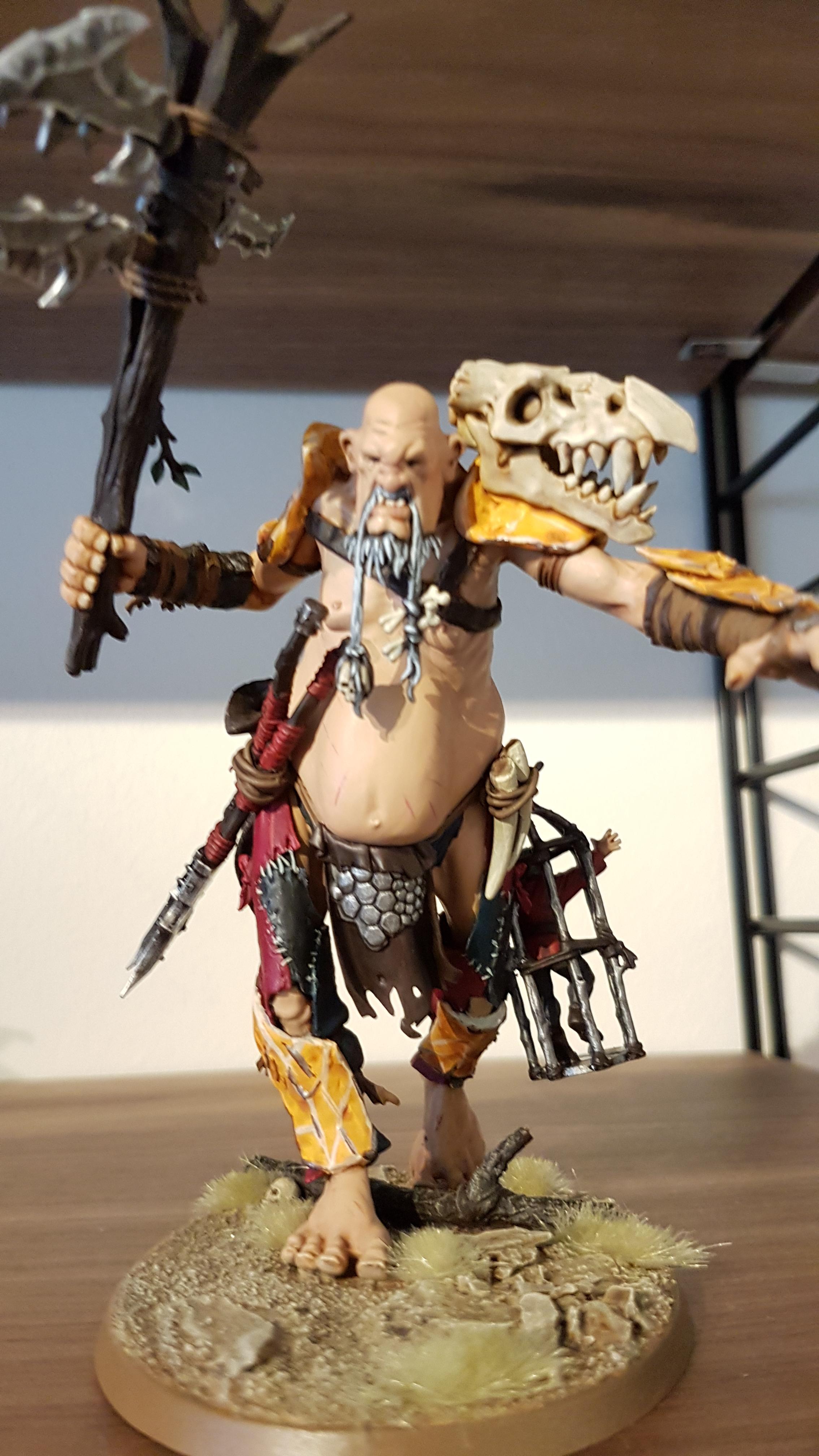 My Aleguzzler Gargant to join my ironjawz! : r/ageofsigmar
