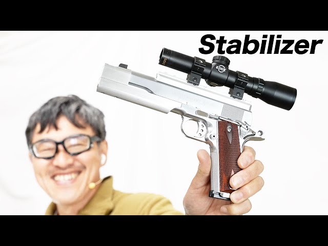 MGC Wilson LE Stabilizer Custom Fixed Slide Gas Gun Review - YouTube