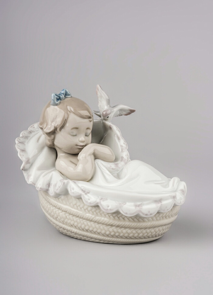 楽天市場】私の夢 LLADRO 【正規品】リヤドロ 赤ちゃん 女の子 女