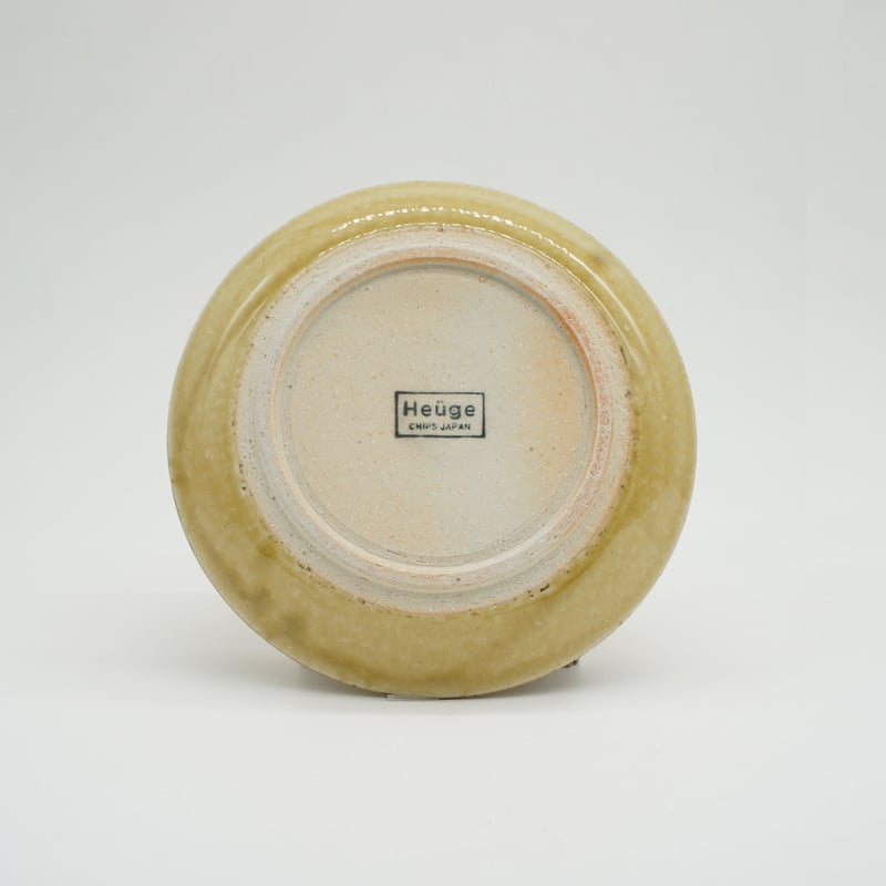 H005kz】Heuge PLATE S kizeto（五寸深皿 黄瀬戸） | CHIPS
