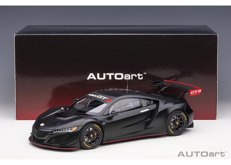 AUTOart 1/18 ホンダ NSX GT3 2018 （マット・ブラック）＊開閉無 81