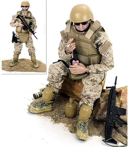 Amazon | 全身フル稼働! SWAT 1/6 ミリタリーフィギュア 全長30cm 付属