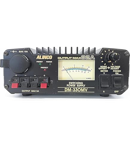 Amazon | ALINCO 直流安定化電源 17A DM-320MV | アルインコ(Alinco