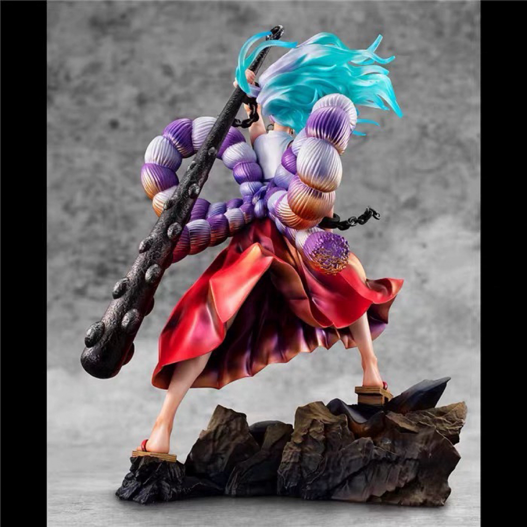 ONEPIECE ガレージキット ヤマト スタチュー フィギュア 背景台座の
