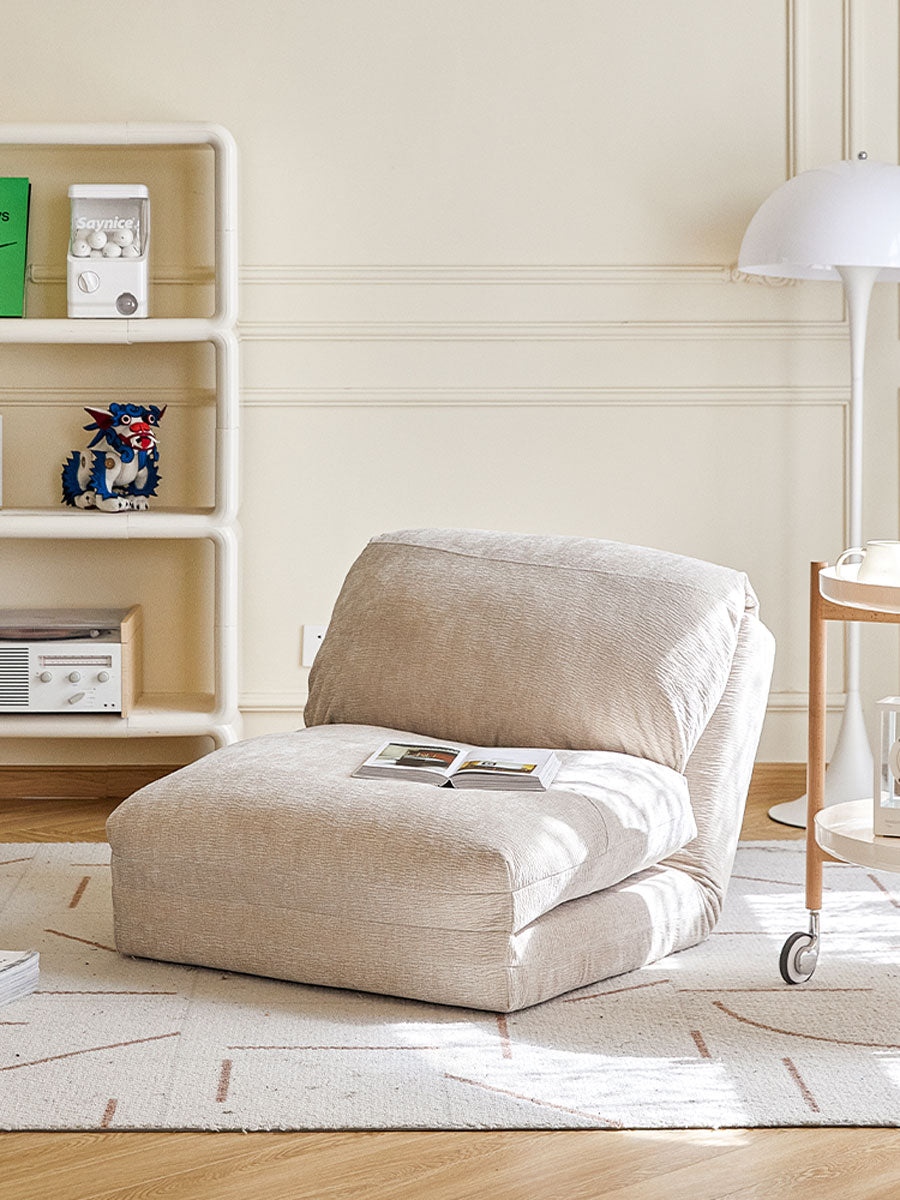 高級シェニール織折り畳み式ソファベッド | 柔らかく耐久性に優れた