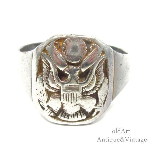 US.ARMY 1940-50年代ヴィンテージシルバーリング